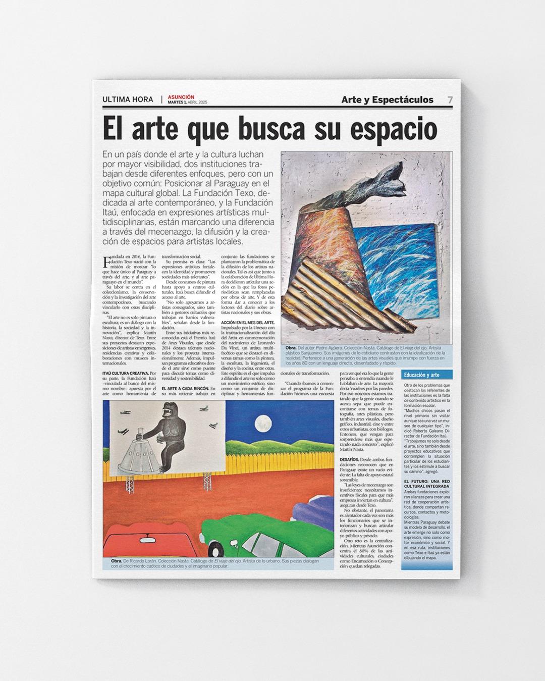 El arte que busca su espacio